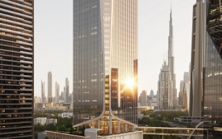 الصورة: برج تجاري جديد بـ 1.1 مليار درهم في قلب الحي المالي بدبي