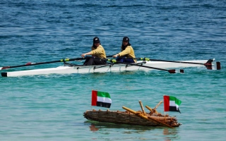 الصورة: «جزر دبي» تستضيف رابعة جولات «الإمارات للتجديف»