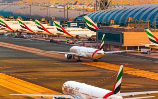 الصورة: شركات الطيران تشغل 10 ملايين مقعد في مطار دبي الدولي مايو الجاري