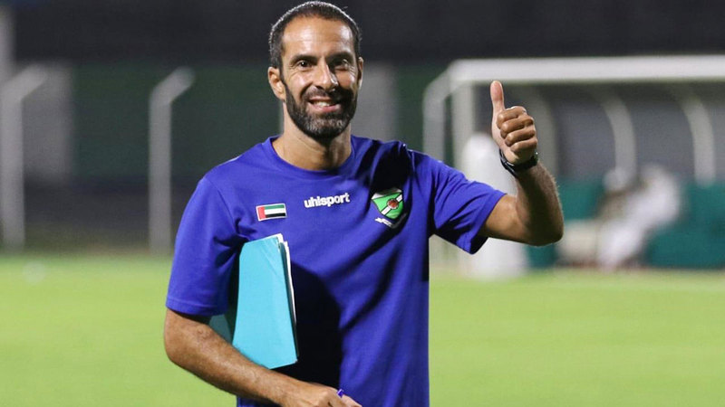 المدرب البرتغالي برونو بيريرا. من المصدر