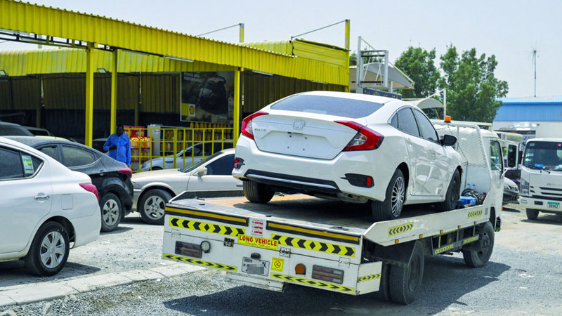 ظروف التصليح تختلف من مركبة لأخرى. تصوير: أشوك فيرما