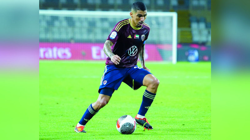 لاعب الوحدة آلان ماركيز. من المصدر