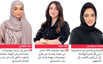 الصورة: نقاشات ناعمة عبر أثير «دبي».. تواكب اهتمامات المرأة