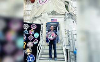 الصورة: شريف الرميثي يبدأ اليوم مهمة «محاكاة الفضاء» لـ 45 يوماً