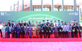 الصورة: 45 ضابطاً من 30 دولة يتخرجون في «دبلوم تخصصي» لشرطة دبي
