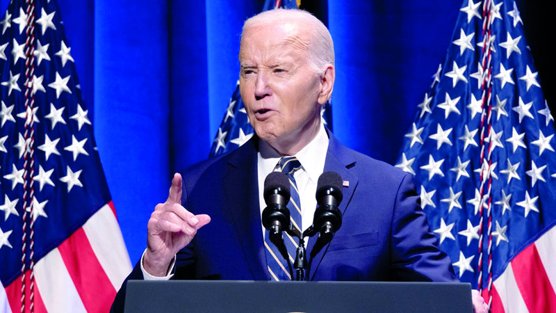 حرب أوكرانيا تعد الأكثر أهمية للإدارة الأميركية منذ حرب فيتنام. د.ب.أ