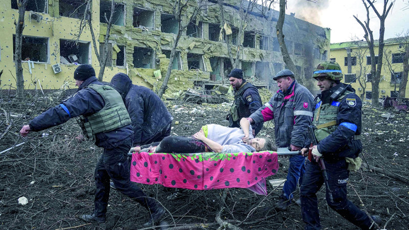 الحرب  في أوكرانيا من أولويات الرئيس الروسي. أرشيفية