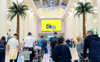 الصورة: شركات الطيران تشغّل 49.2 مليون مقعد في مطار دبي الدولي