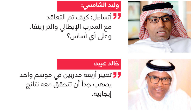 تغيير جالبوت والاختيارات العشوائية وراء هبوط «الصقور»