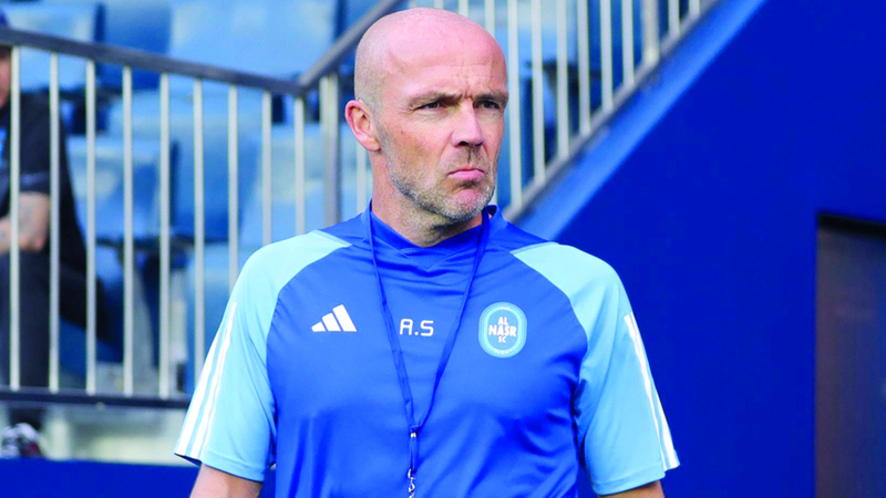 ألفريد شرودر حقق نتائج جيدة مع النصر.  من المصدر