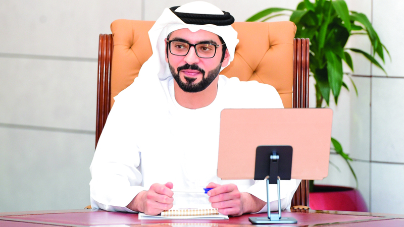 سلطان بن حمدان ترأس اجتماع مجلس  إدارة شركة العين. من المصدر