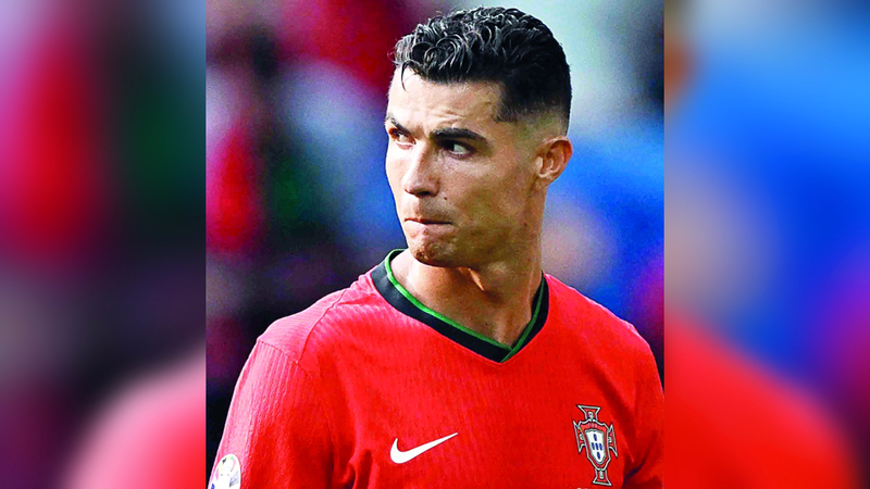 البرتغالي كريستيانو رونالدو. أ.ف.ب