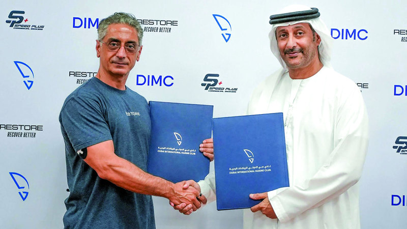 أبرمت إدارة الفيكتوري في نادي دبي الدولي للرياضات البحرية اتفاقاً لمدة عام واحد مع «ريستور للاستشفاء واللياقة». وقّع العقد عضو مجلس الإدارة المدير التنفيذي محمد حارب، ومؤسس «ريستور للاستشفاء واللياقة» الدكتور إيلي أبي راشد.