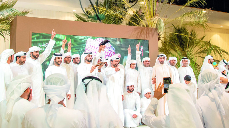 «دبي للرطب» يسهم في استدامة قيمة النخلة وترسيخها بين أبناء المجتمع. من المصدر