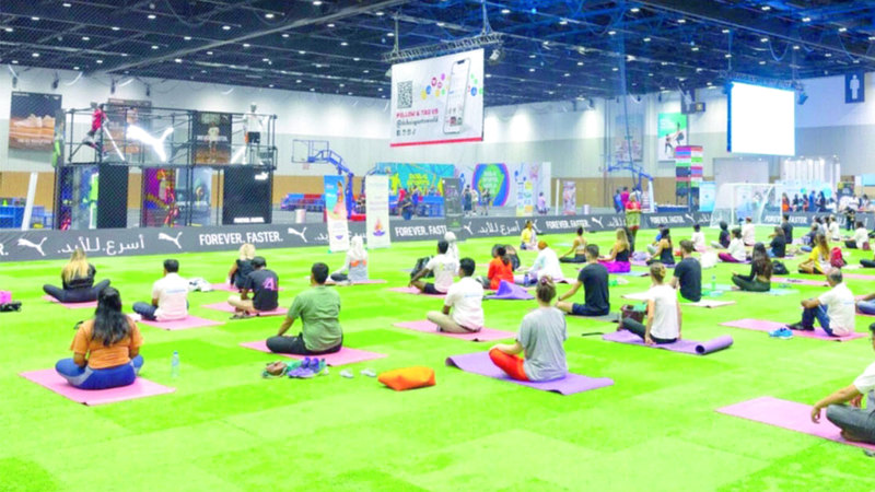 يواصل عالم دبي للرياضة، تقديم الأنشطة والفعاليات الرياضية، حيث ينظم مركز دبي التجاري العالمي دورة هذا العام، بالتعاون مع مجلس دبي الرياضي، حيث يمكن للراغبين المشاركة يومياً من الساعة 8 صباحاً حتى 12 منتصف الليل، لغاية الخامس من سبتمبر المقبل.