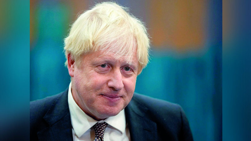 زيلينسكي اعتبر جونسون أقرب حليف أوروبي له في بداية الحرب عام 2022. أرشيفية 