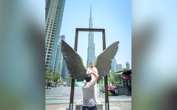 الصورة: صورة بجناحين من دبي المدهشة