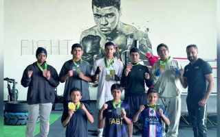 الصورة: 19 لاعباً يمثلون منتخب الإمارات في &laquo;آسيوية الملاكمة&raquo;