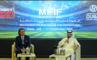 الصورة: &laquo;دبي الرياضي&raquo; يطلق البطولة الدولية لخماسيات كرة القدم للأندية