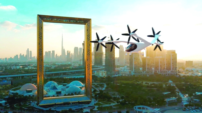 إطلاق خدمة التاكسي الجوي عام 2026. وام