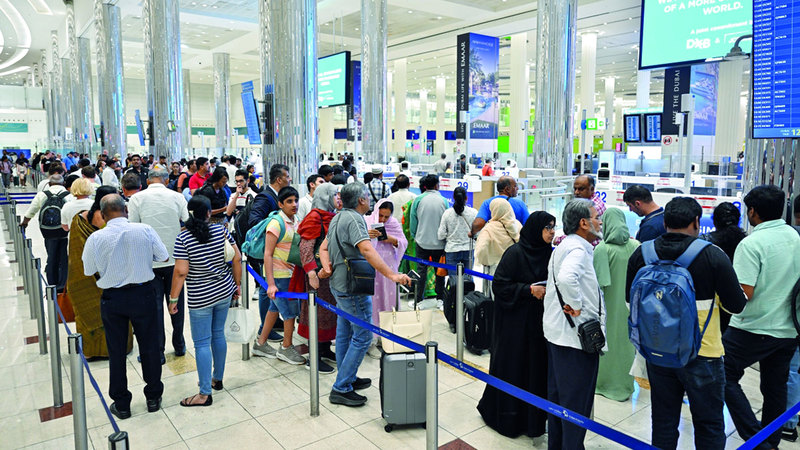 السعة المقعدية المجدولة على الرحلات من مطارات الدولة زادت 8.7% خلال شهر أغسطس الجاري. تصوير: يوسف الهرمودي