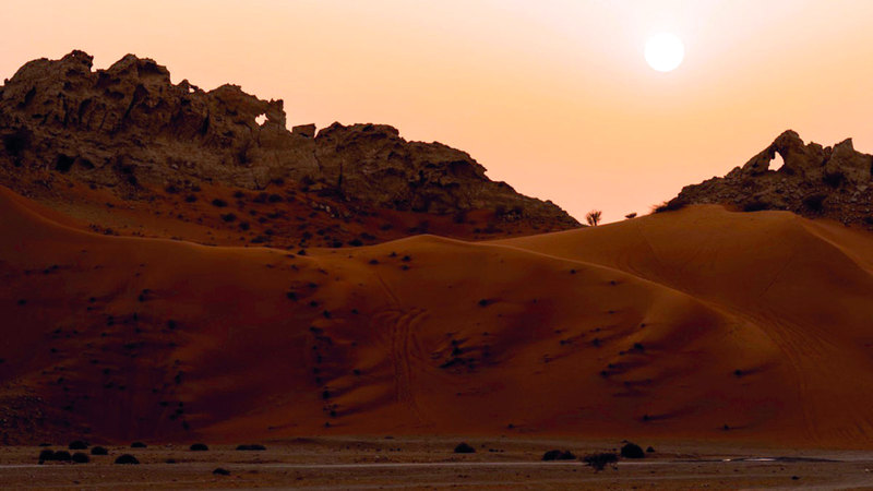 المهرجان يلتزم بحماية المشهد الطبيعي والتاريخي لمنطقة مليحة. من المصدر
