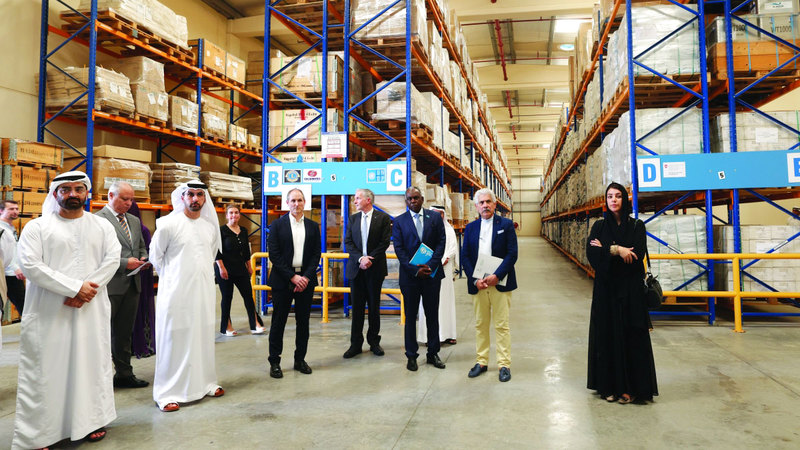 المساعدات تعكس دعم الإمارات الثابت للشعب اللبناني الشقيق. وام