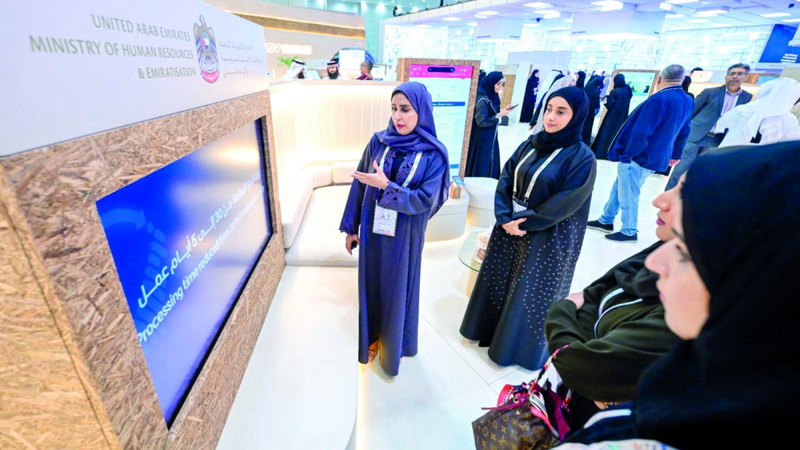 «المرصد» يوفر بيانات ومعلومات دورية حول مؤشرات سوق العمل. تصوير: باتريك كاستيلو