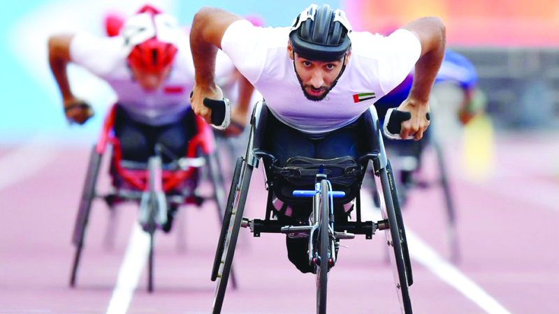 القايد.. صاحب همة وعزيمة إماراتية ملهمة بـ 130 ميدالية