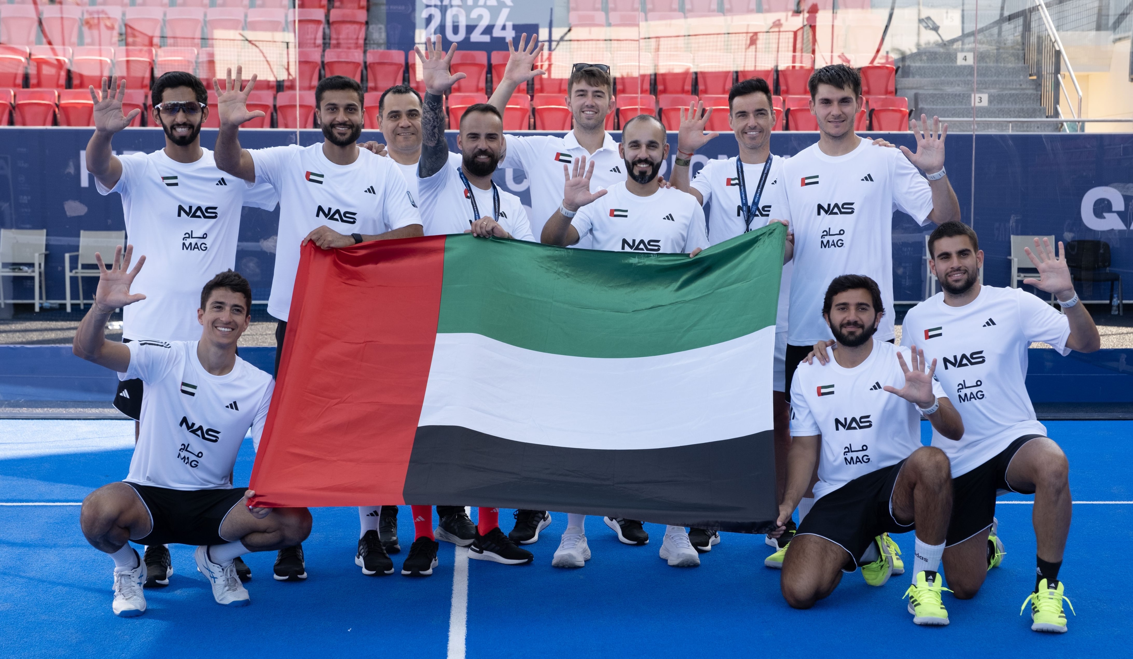 في إنجاز تاريخي غير مسبوق للمنتخبات العربية والآسيوية.. الإمارات تحقق المركز الـ5 بمونديال قطر للبادل