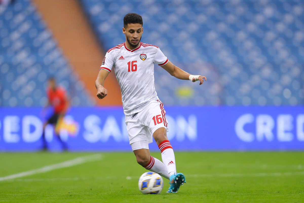 استبعاد علي صالح من معسكر منتخب الإمارات قبل مواجهة قيرغيزستان