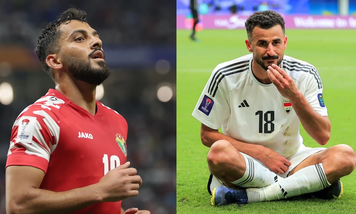 العراق والأردن.. غياب مؤثر لـ"أسود الرافدين" ومعلومة صادمة لـ"النشامى"!