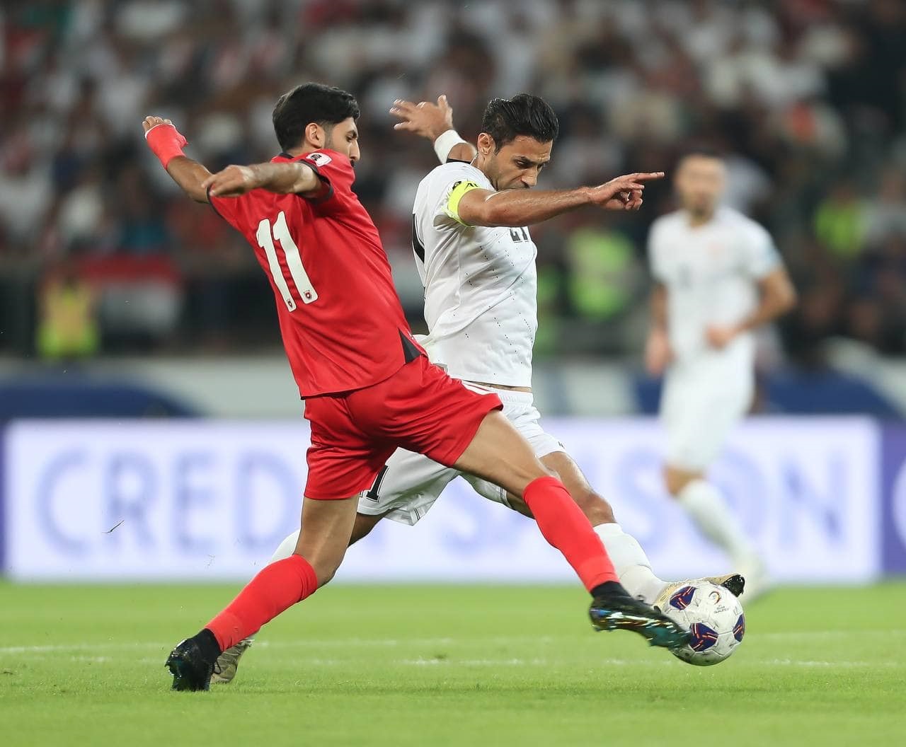 نشامى الأردن يعودون من ملعب العراق بنقطة ثمينة