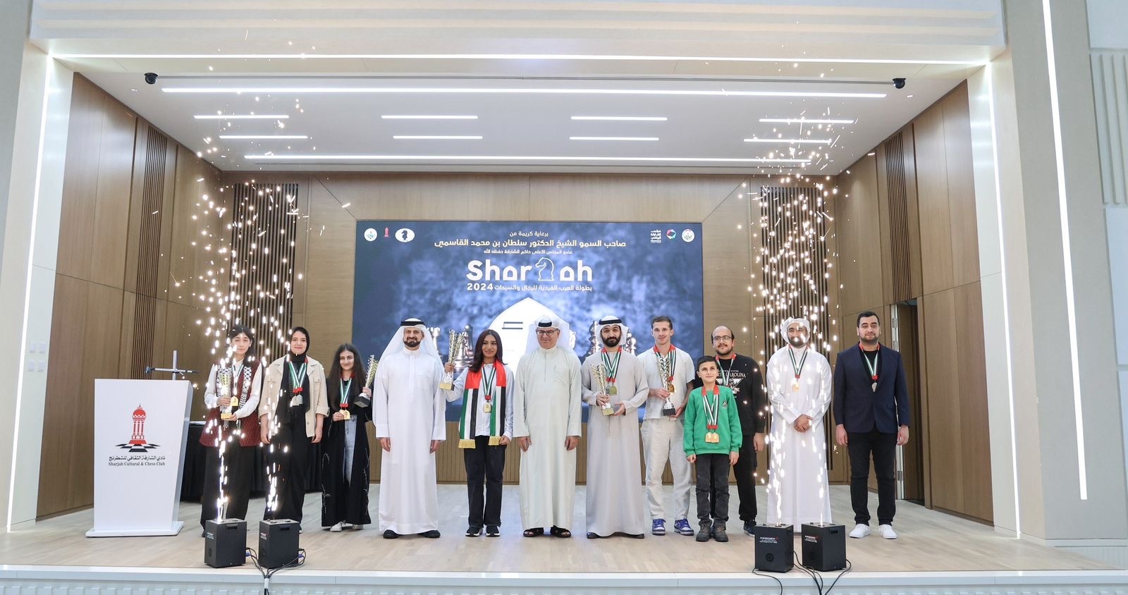 الإمارات تحصد 6 ميداليات في ختام عربية الشطرنج بالشارقة