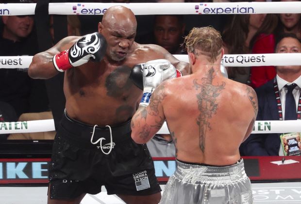 في سن الـ58.. خسارة تايسون أمام صانع المحتوى بول