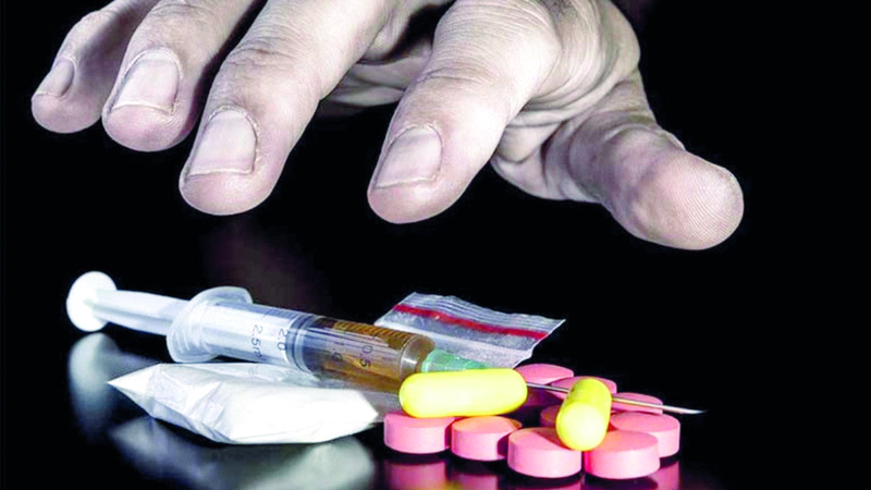 خطر إدمان المخدّرات يشمل الصحة الجسدية والجوانب الاجتماعية والنفسية والعقلية. أرشيفية