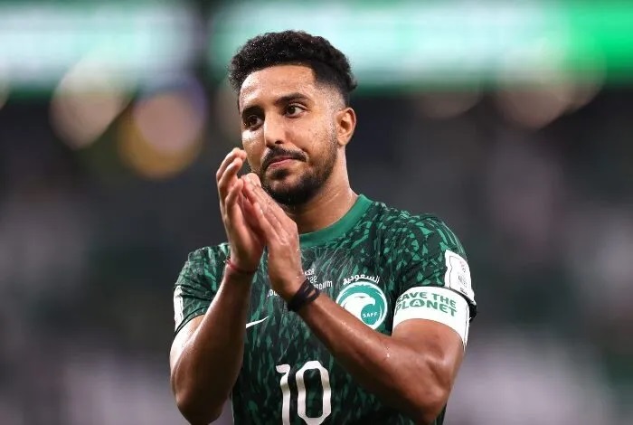 شكوك حول مشاركة سالم الدوسري مع المنتخب السعودي في "خليجي 26"