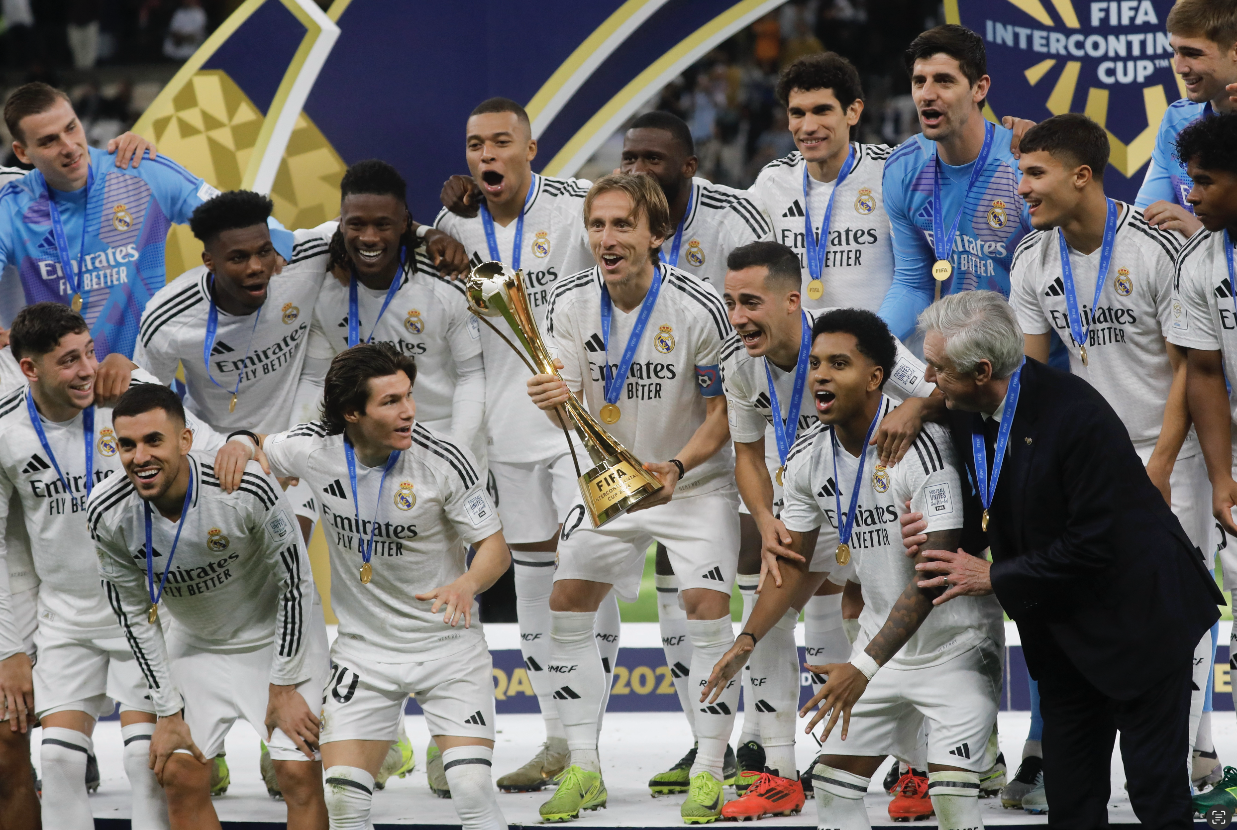 ريال مدريد بطلا لكأس القارات للأندية