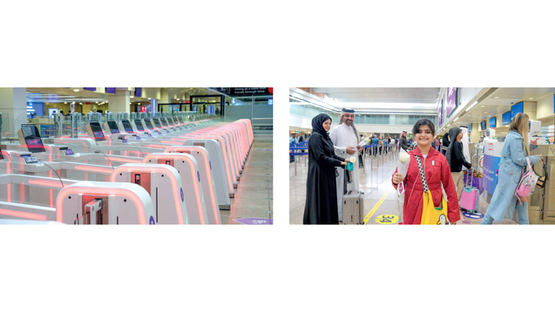 «إقامة دبي» تُضيء البوابات الذكية باللون العنابي احتفاءً باليوم الوطني لقطر