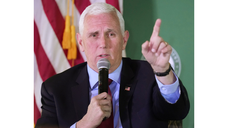 مايك بنس نائب ترامب في ولايته الأولى كان من الأشخاص الذين تخلوا عنه. أ.ب