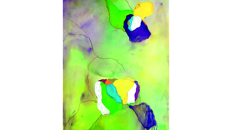 من إبداعات هند راشد. من المصدر