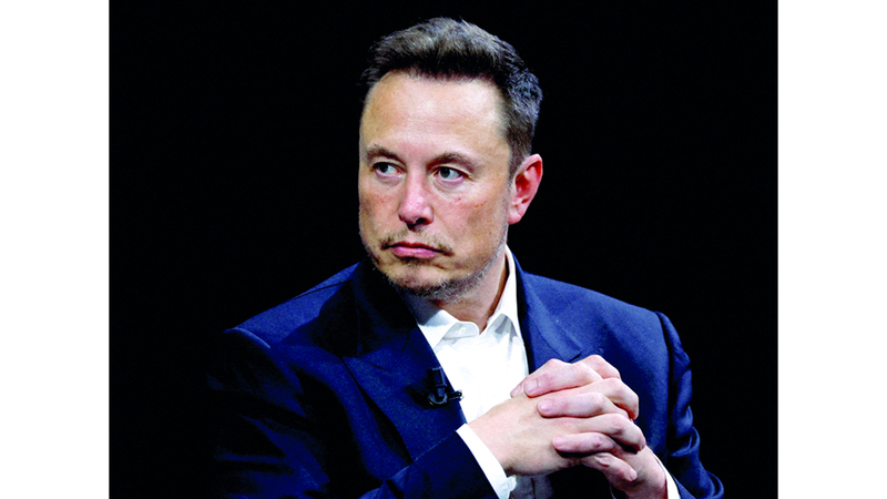 ماسك اعتبر أن الاقتصاد الألماني على حافة الانهيار. رويترز