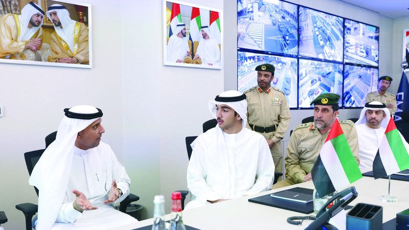 محمد بن راشد بن محمد بن راشد يتابع شرحاً حول الخطة الشاملة للجنة. من المصدر