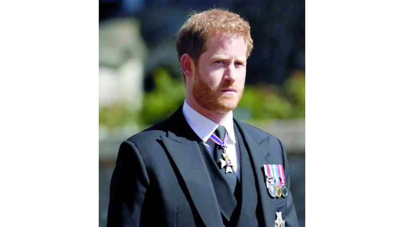 الأمير هاري. رويترز