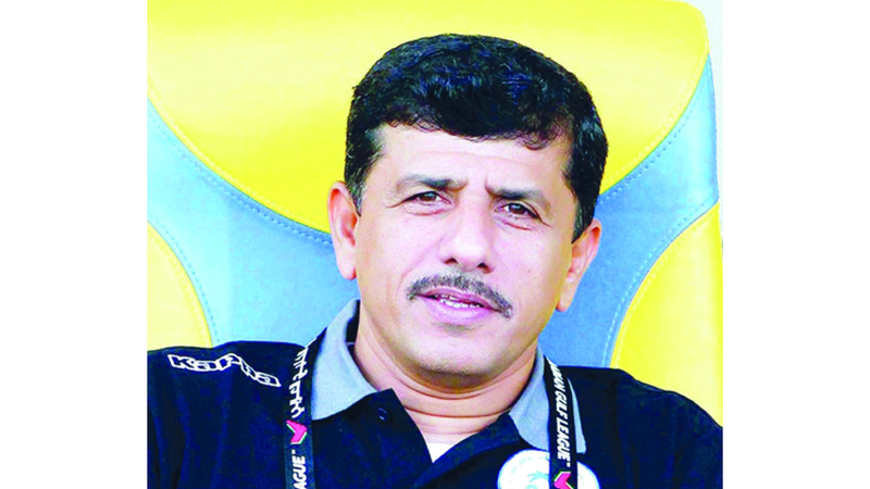 مدرب دبا عبدالله مسفر. من المصدر