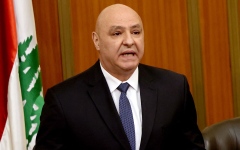 الصورة: عون: لبنان مستعد لاستئناف المفاوضات لوقف التصعيد الإسرائيلي