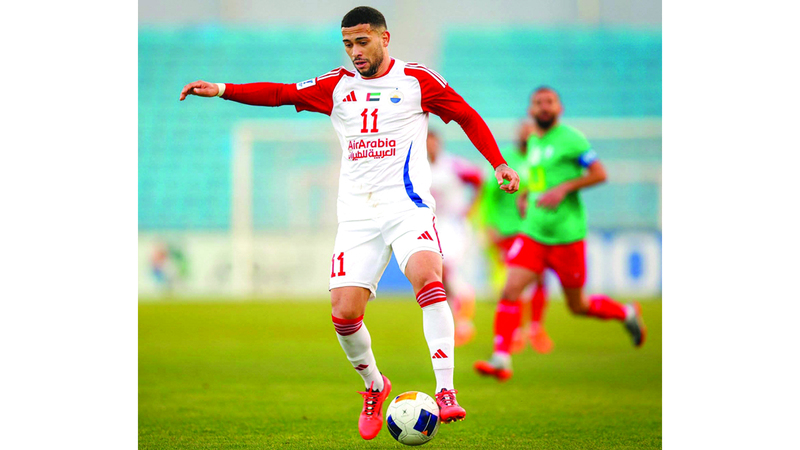 لاعب الشارقة لوان بيريرا. أرشيفية