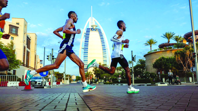312 ألف دولار جوائز السباق الرئيس في ماراثون دبي
