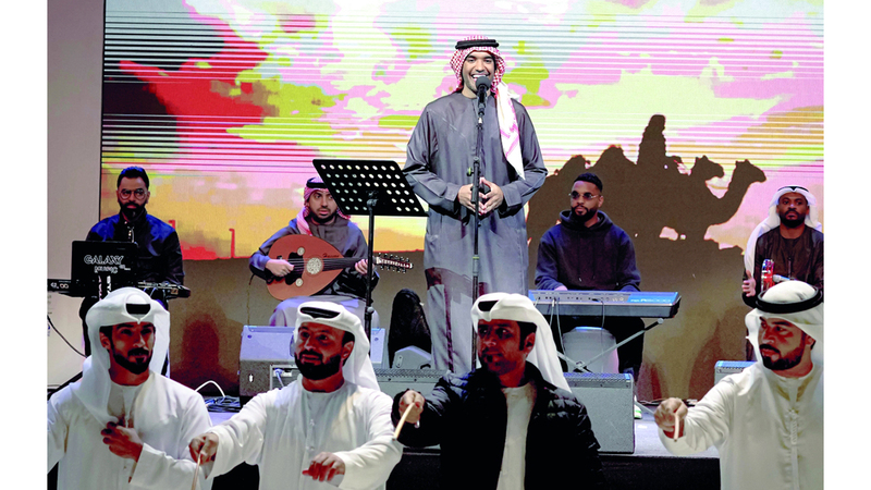 حفل الجاسم شهد حضوراً جماهيرياً كبيراً. من المصدر