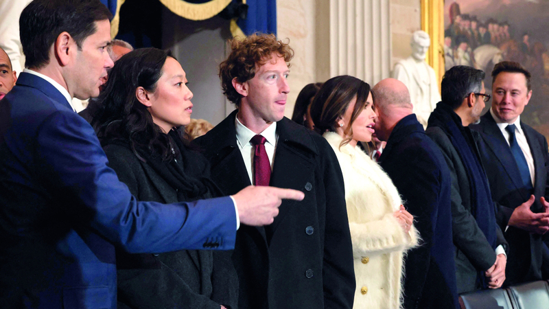 أغلب النخب غيرت مواقفها من ترامب أخيراً. غيتي